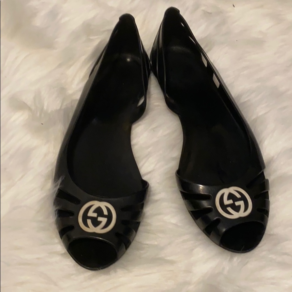 Gucci jelly sandals